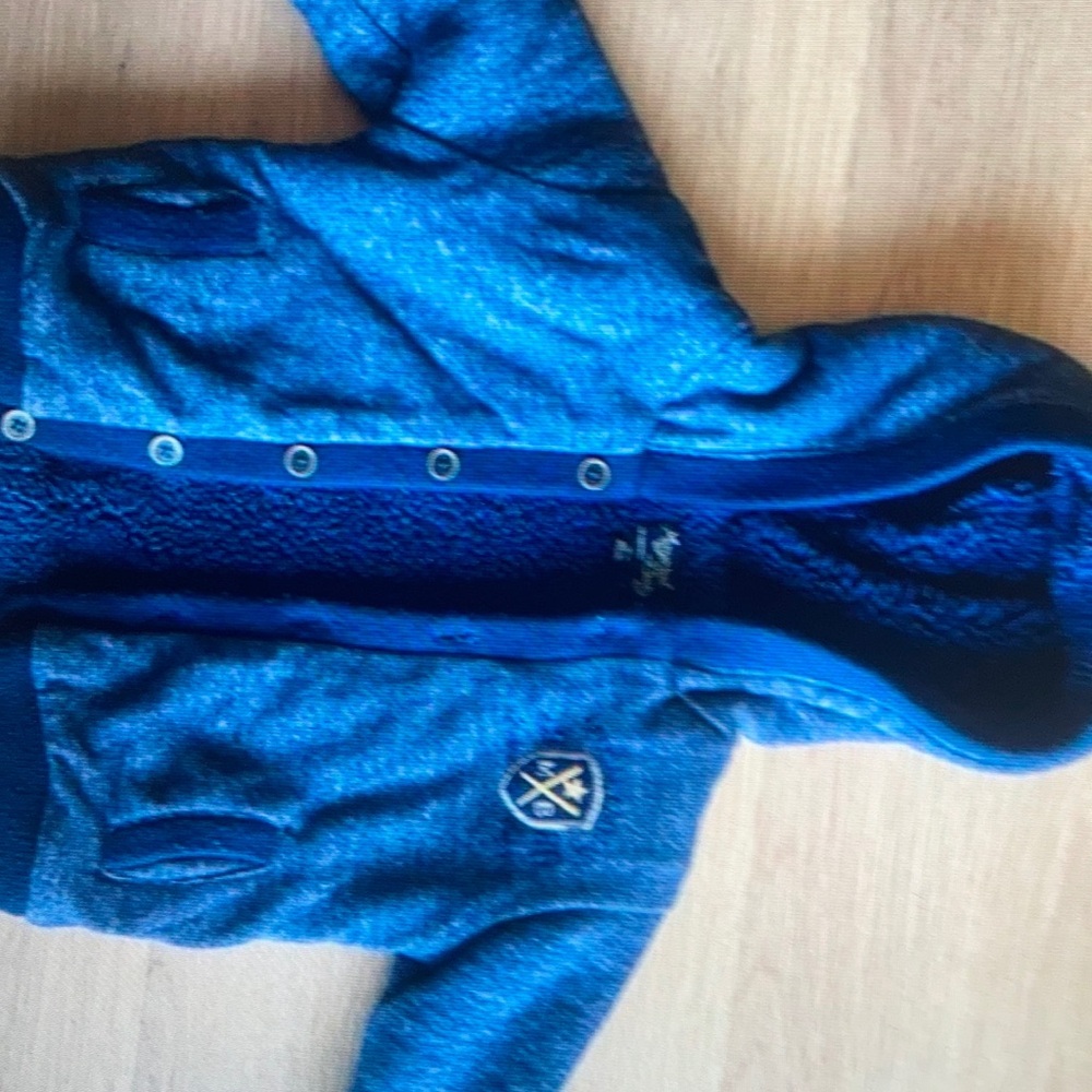 Mayoral Sherpa sweater jacket with hood